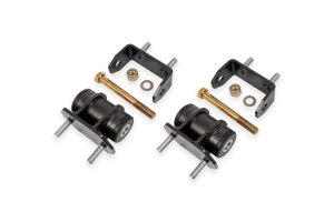 Chevrolet Corvette C6 Differential Bushing Kit - BMR Suspension - Solid Delrin - Black Hammertone - `05-`13